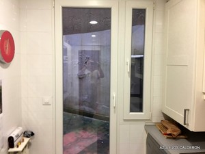 PUERTA PVC BLANCO C/ OSCILO
