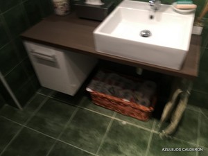 MUEBLE CON LAVABO DE SOBRE-ENCIMERA
