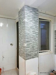 COCINA. FASES DE AZULEJADO DE LA MISMA