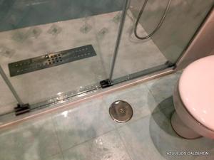 GUIA INFERIOR DE MAMPARA DE BAÑO 