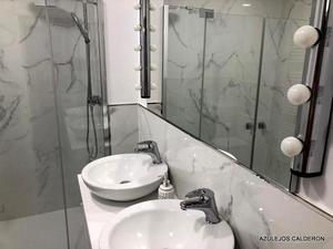 ESPEJO PARA MUEBLE DE BAÑO DE 120 CM. CON  ILUMINACION TIPO CAMERINO