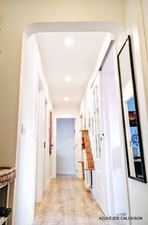 INSTALACION DE OCULOS DE LED EN BOVEDILLA Y ARCO DE ESCAYOLA 
