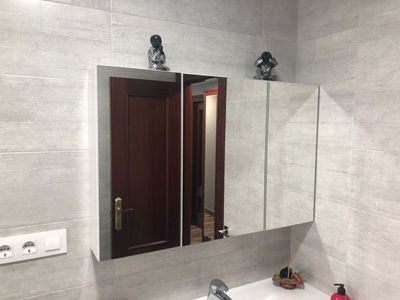 MUEBLE DE BAÑO ARMARIO PARED ESPEJO