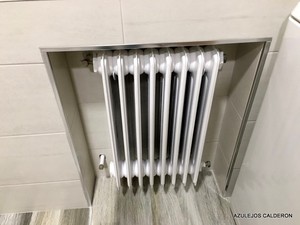 RADIADOR LACADO EN BLANCO