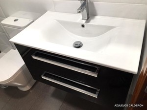 LAVABO LOZA DE 70 CM. BLANCO