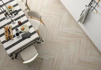 Porcelánico con la naturalidad de la madera y la textura del textil